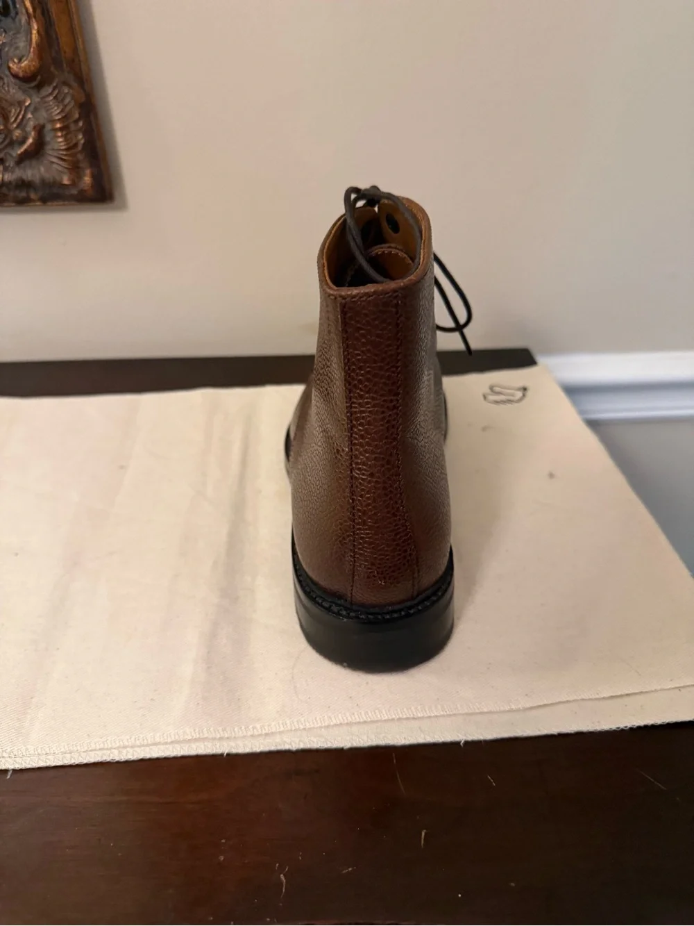 Caswell Pebble Grain DuPuy Country Calf Boots